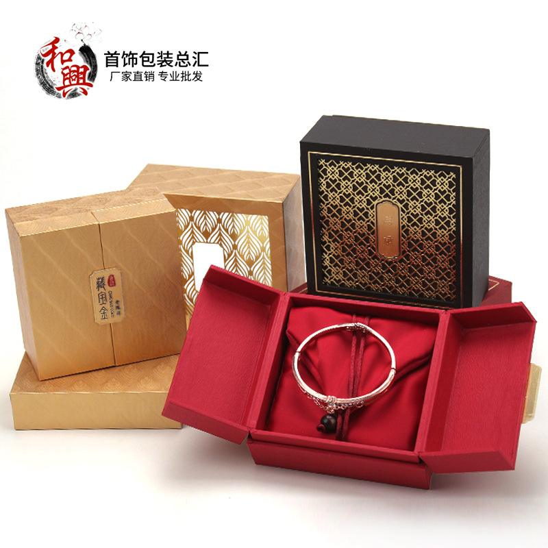 古法金手鐲盒 傳承珠寶與時光的木質(zhì)藝術(shù)